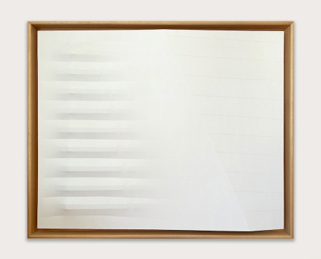 Agostino Bonalumi , Bianco, 1987, Cardi Gallery