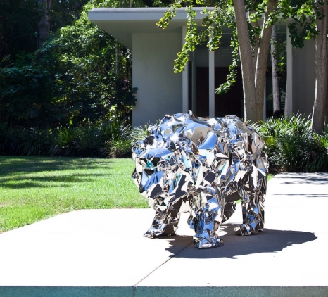 Frank Gehry, Bear with Us, 2014, Gagosian