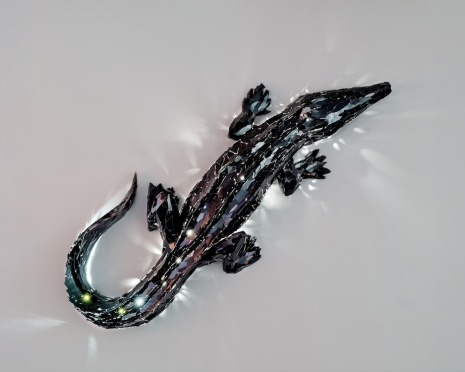 Frank Gehry, Untitled (Black Crocodile New York), 2023 , Gagosian