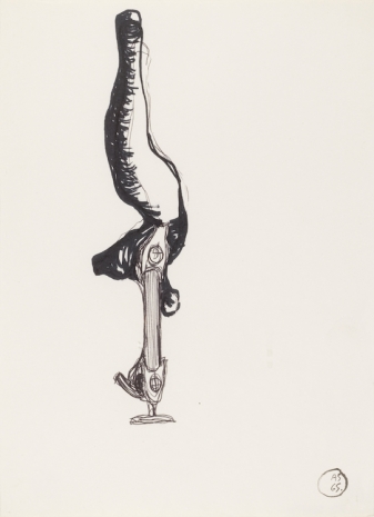 Alina Szapocznikow, Szkic do „Goldfingera” 1 (Sketch for “Goldfinger” 1), 1965 , Loevenbruck