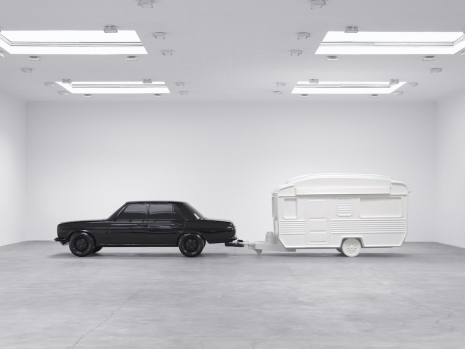 Katharina Fritsch, Auto und Wohnwagen / Car and Caravan, 1979/2026, Matthew Marks Gallery