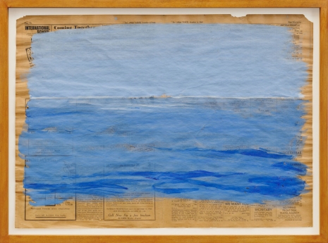 Paul Thek, Untitled (Blue Seascape), 1969 , Galerie Buchholz