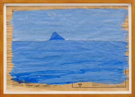 Paul Thek, Untitled (view of Scoglio Grosso from Ponza), 1969, Galerie Buchholz