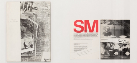 Paul Thek/Edwin Klein, A Document, 1969, Galerie Buchholz