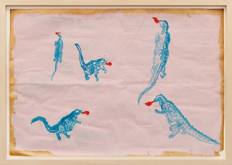 Paul Thek, Untitled (Dragons), 1971 , Galerie Buchholz