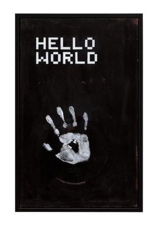 Keith Tyson, Artmachine Iteration no. 1.1: Hello World, 1991, Hauser & Wirth