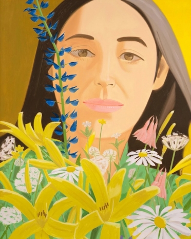 Alex Katz, Ada and Flowers, 1980, David Zwirner