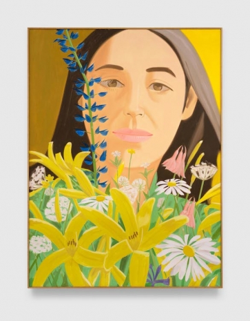Alex Katz, Ada and Flowers, 1980, David Zwirner