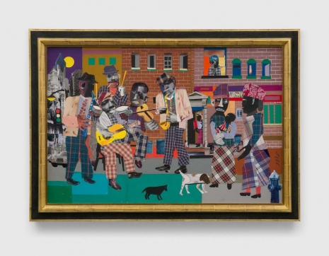 Romare Bearden , Street Serenade, 1979-1980 , David Zwirner
