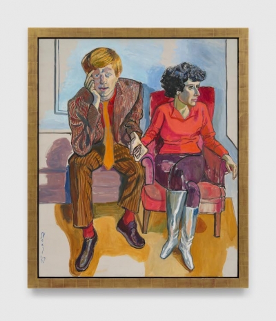 Alice Neel , Red Grooms and Mimi Gross (no. 2), 1967, David Zwirner