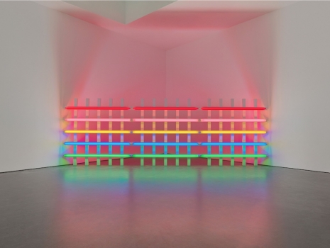 Dan Flavin , untitled (in honor of Leo at the 30th anniversary of his gallery), 1987, David Zwirner