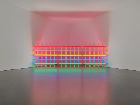 Dan Flavin , untitled (in honor of Leo at the 30th anniversary of his gallery), 1987, David Zwirner