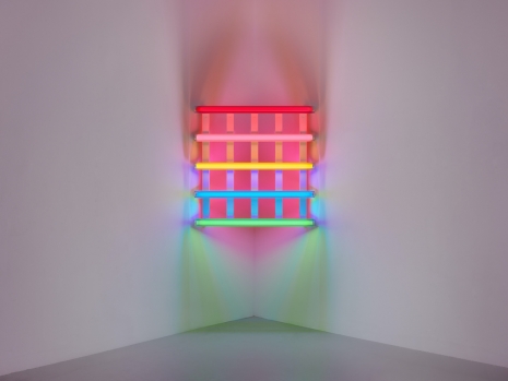 Dan Flavin , untitled (in honor of Leo at the 30th anniversary of his gallery), 1987, David Zwirner