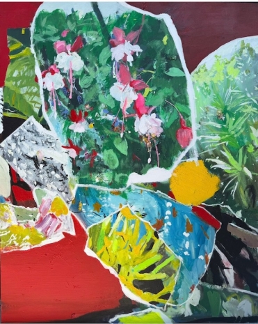 Michael Harnish, Fuscias, 2025, Au Cube