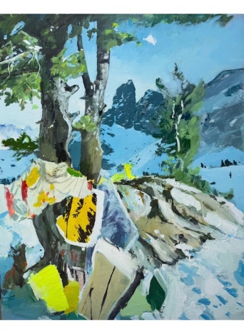 Michael Harnish, There, 2025, Au Cube