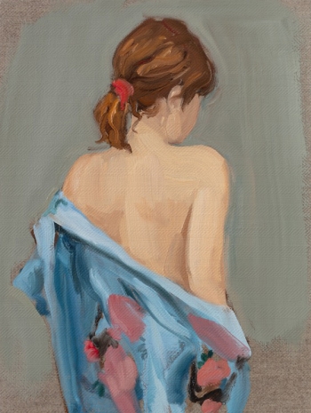 Gideon Rubin , Blue Kimono, 2026 , Monica De Cardenas