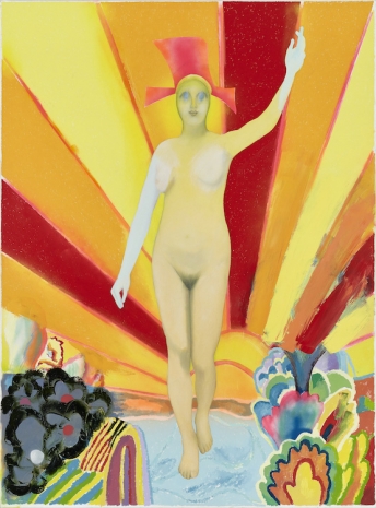 Alessandro Pessoli , The Golden Hour, 2023 , Monica De Cardenas