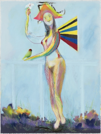 Alessandro Pessoli , Colombina, 2023 , Monica De Cardenas