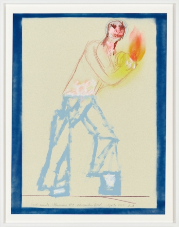 Alessandro Pessoli , Sentimento illumina #1, 2023 , Monica De Cardenas