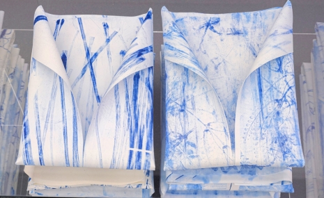 Marie Denis, Les Chemises, Estampes carbone, 2026, Galerie Alberta Pane