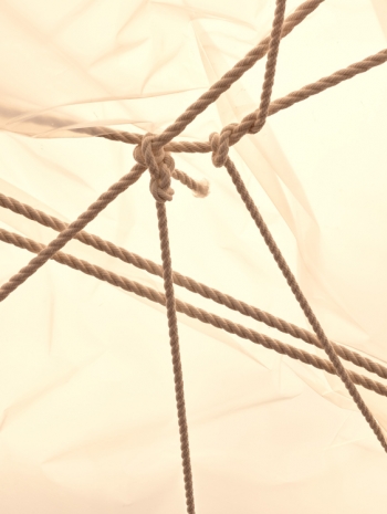 Christo and Jeanne-Claude, Air Package on a Ceiling, conceived in 1968, Gagosian