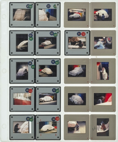 Christo, Contact Sheet: Christo wrapping 