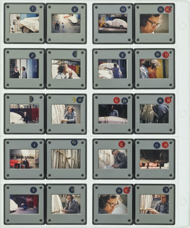 Christo, Contact Sheet: Christo wrapping 