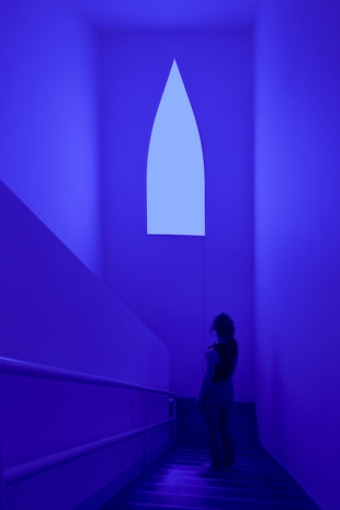 Pamela Rosenkranz, Alien Blue Window (500 S Buena Vista St, Menet), 2021 , Sprüth Magers
