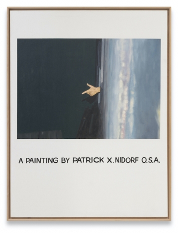 John Baldessari, Commissioned Painting: A Painting by Patrick X. Nidorf O.S.A., 1969, Sprüth Magers