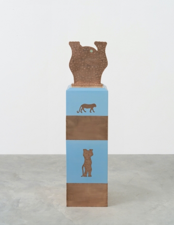 Joan Brown, Marching Jaguar, 1988 , Matthew Marks Gallery