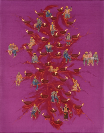 NS Harsha, A chandelier of our time, 2023 , Victoria Miro