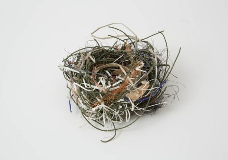 Bjorn Braun, Untitled (zebra finch nest), 2011, Marianne Boesky Gallery