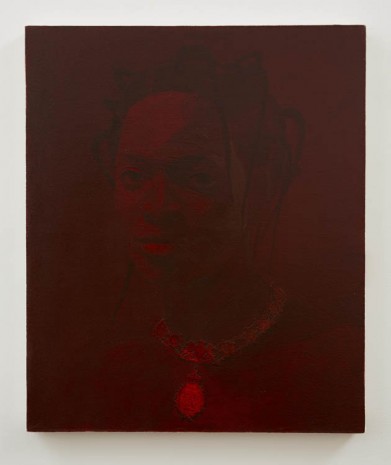 Njideka Akunyili Crosby, For Services – Victoria Regina, 2013, Marianne Boesky Gallery