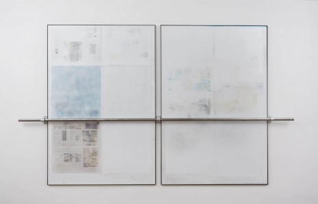 Daniel Shaw-Town, Untitled (diptych), 2013, Marianne Boesky Gallery