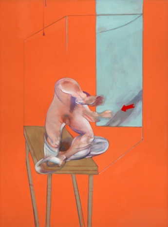 Francis Bacon, Study from the Human Body—Figure in Movement, 1982 , Gagosian