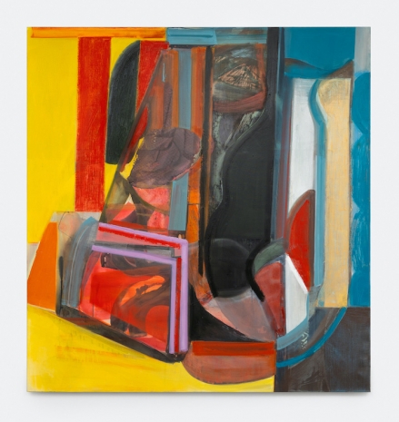 Amy Sillman , the Sienese shield, 2026, Galerie Chantal Crousel