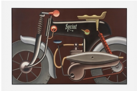 Konrad Klapheck, , , Galerie Max Hetzler