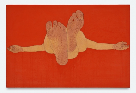 Seung Ah Paik, Autolandscape: Red Orange, 2026 , Bortolami Gallery