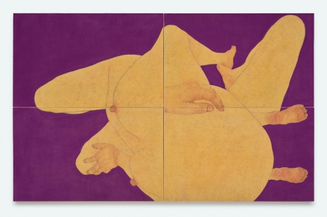 Seung Ah Paik, Self Configuration: Manganese Violet 2, 2026 , Bortolami Gallery