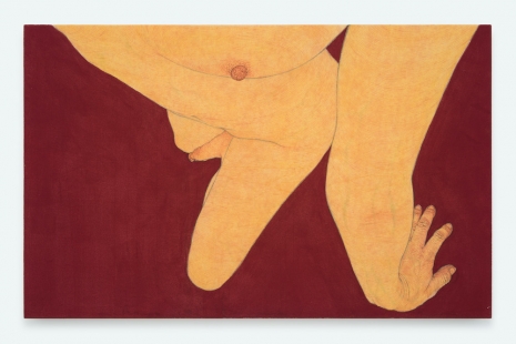 Seung Ah Paik, Body Cartography: Quinacridone Magenta 1, 2026 , Bortolami Gallery