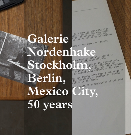 , , , Galerie Nordenhake