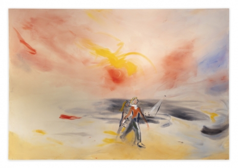 Sophie von Hellermann, The sun rises over water, 2025 , Greene Naftali