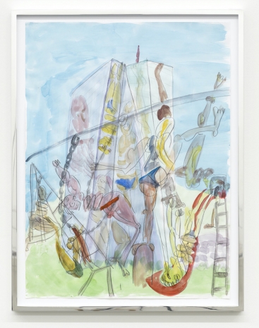 Jana Euler , Greetings from Frankfurt, 2018 , Galerie Neu