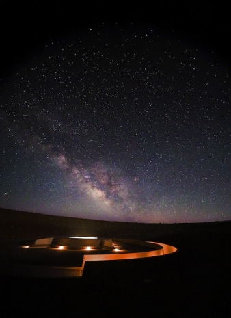 James Turrell, Roden Crater, Arizona, 2015, Gagosian
