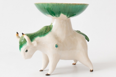 Pei-Hsuan Wang , Family Portrait: Vessel in the Form of a Buffalo, 2024, Keteleer Gallery