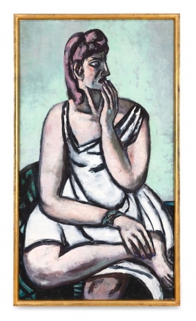 Max Beckmann, Die Erschrockene (The Frightened Woman), 1947 , Hauser & Wirth