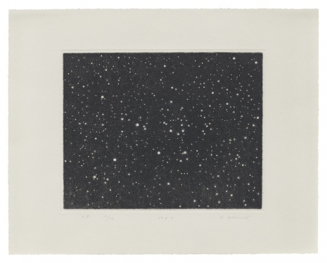 Vija Celmins, Untitled Galaxy, 1986 , Matthew Marks Gallery
