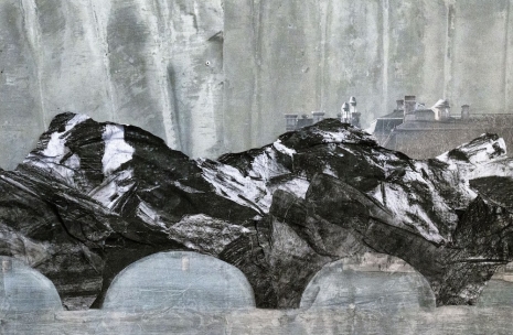 JR, La Caverne du Pont Neuf, Esquisse, 2026, Perrotin