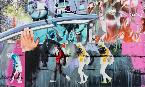 Urs Fischer, Quadruple Elvis, 2026 , Gagosian