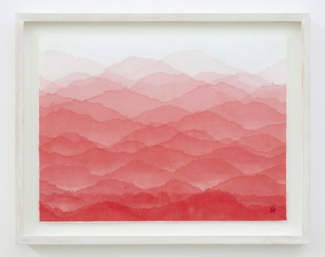 Minjung Kim , Red mountain, 2025 , Galerie Nordenhake